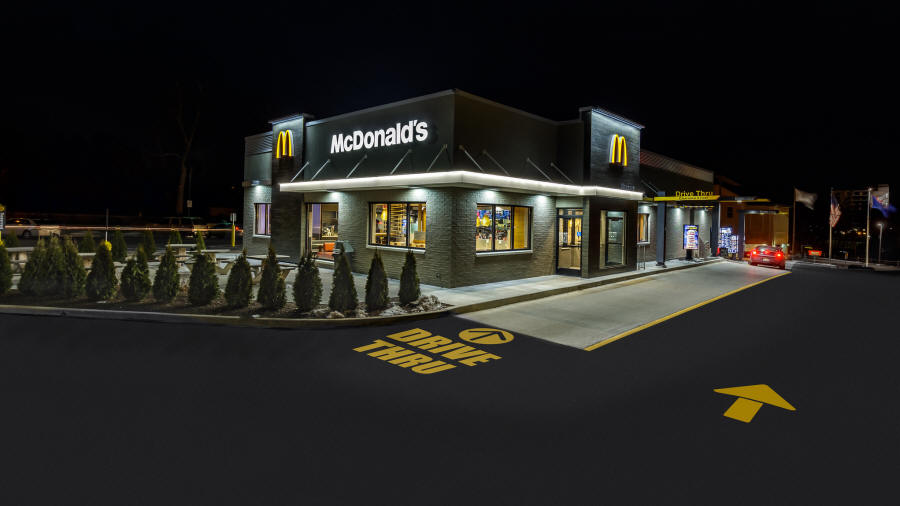 McDonalds at night