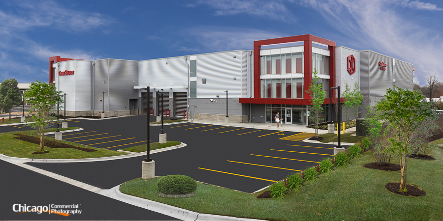 Perspective corrected architectural interior Chicago